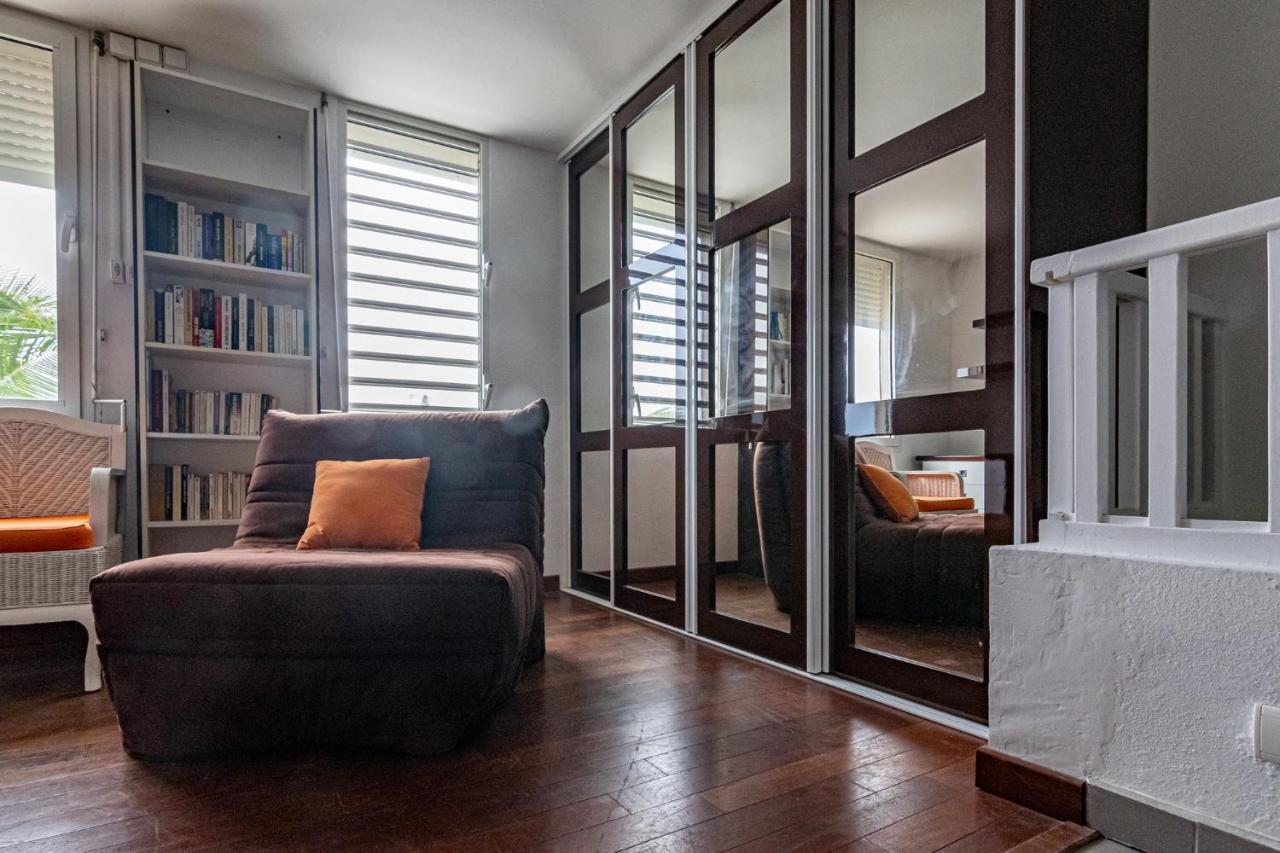 Studio En Duplex , Face A La Mer Le Gosier  Dış mekan fotoğraf